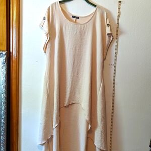 Dress,cha cha vente, 1X, cream color